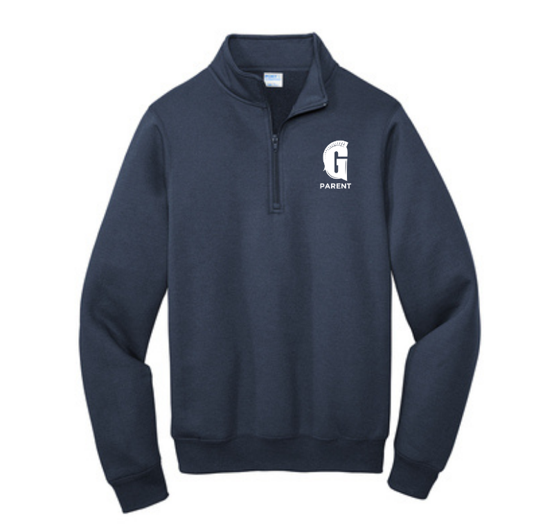G Parent Quarter-Zip Fleece Sweatshirt, Navy
