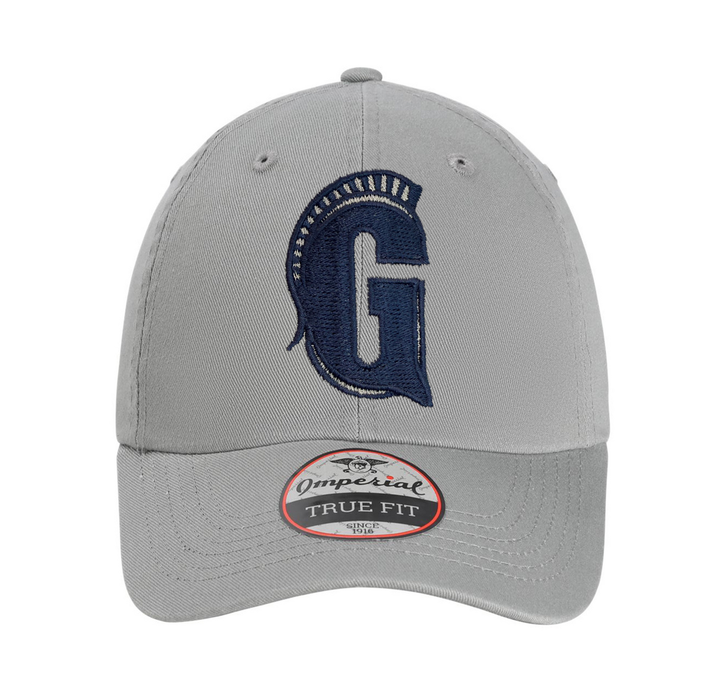 Imperial "G" Alumni Buckle Cap, Grey