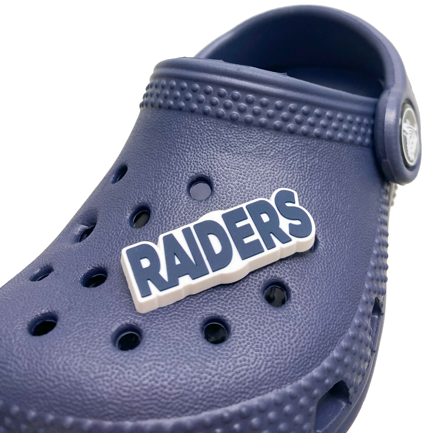 Raiders Shoe Charm, Navy