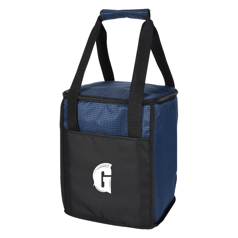 Hunter Houndstooth Cooler Bag, Navy