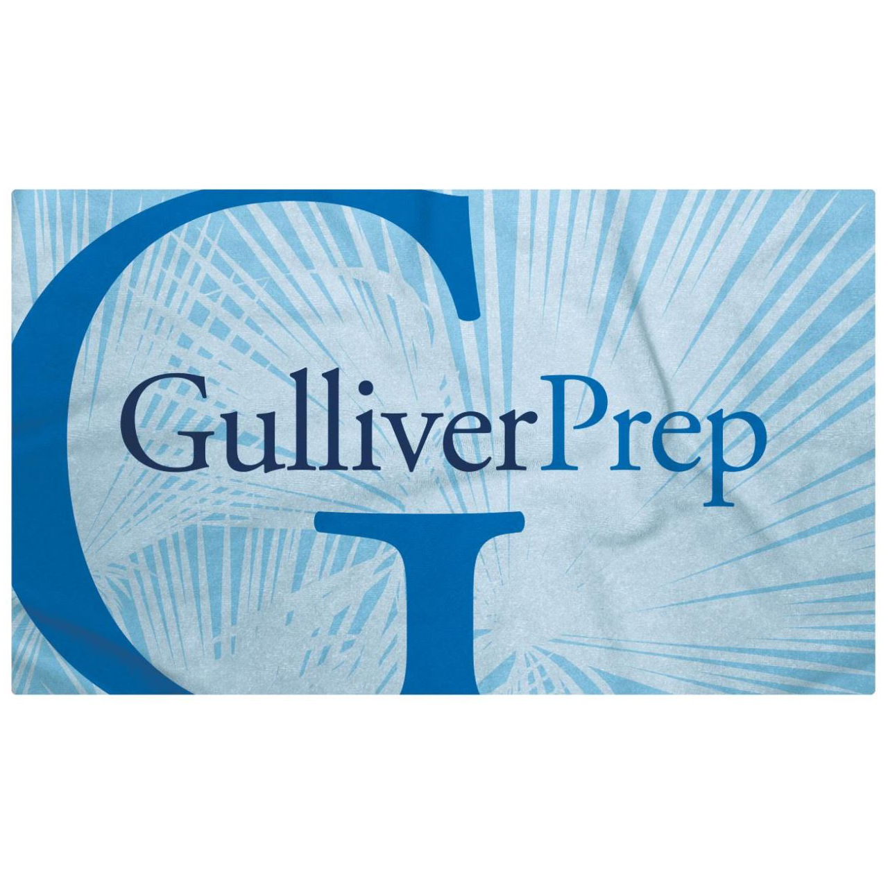 GulliverPrep Deluxe Beach Towel, Blue