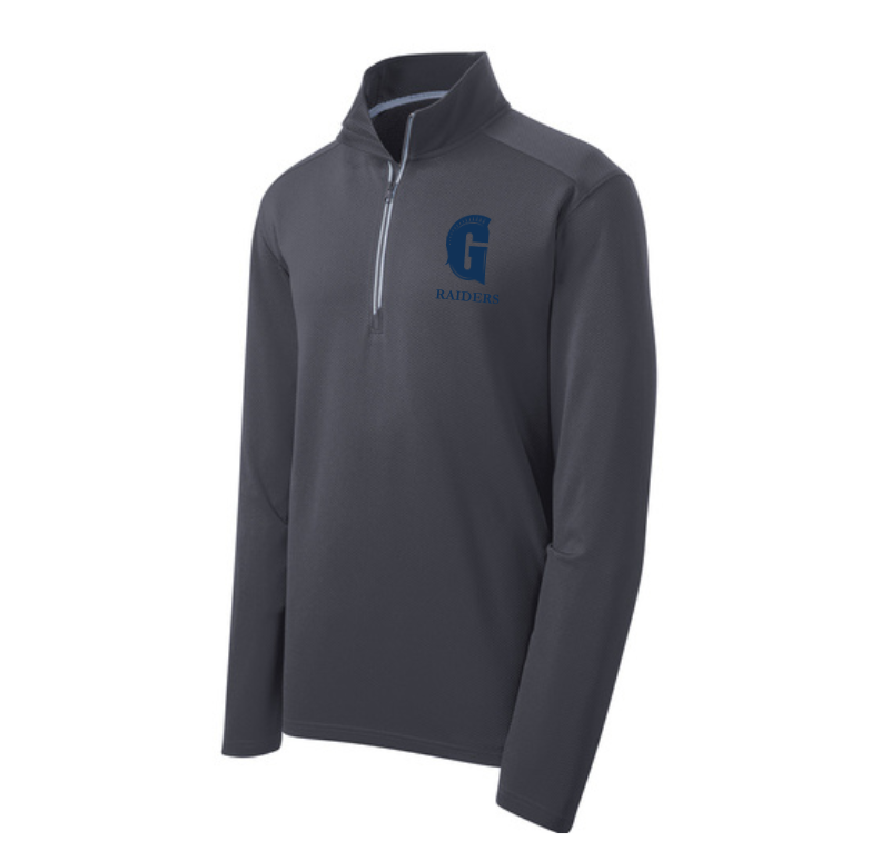 G Raiders Dri-Fit Quarter-Zip, Grey