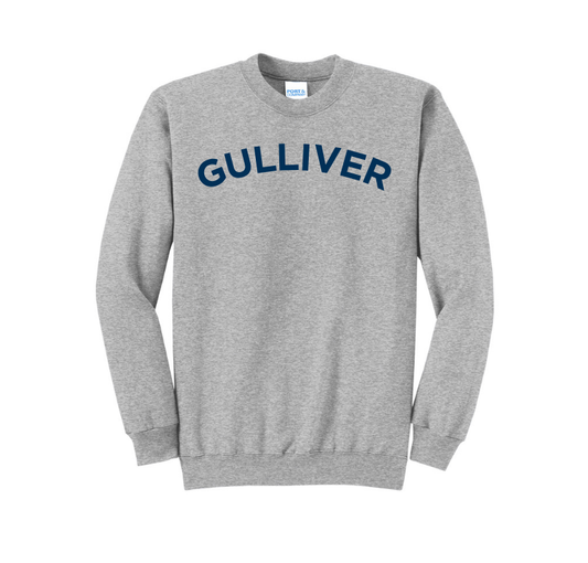 Classic Crewneck Sweatshirt, Heathered Grey