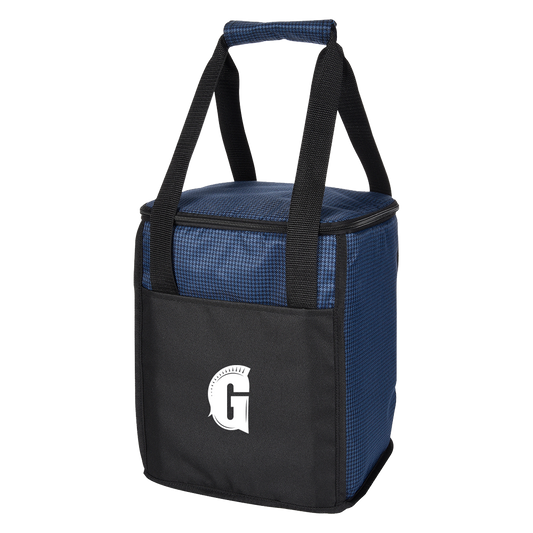Hunter Houndstooth Cooler Bag, Navy