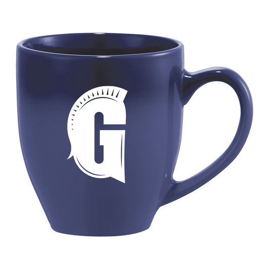 Bistro 16 oz. Ceramic Mug, Navy