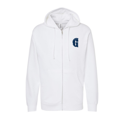 White G RAIDERS Hooded Sweatshirt
