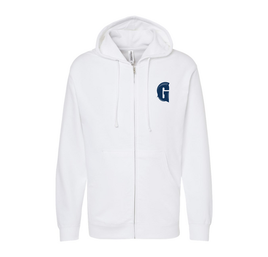 White G RAIDERS Hooded Sweatshirt