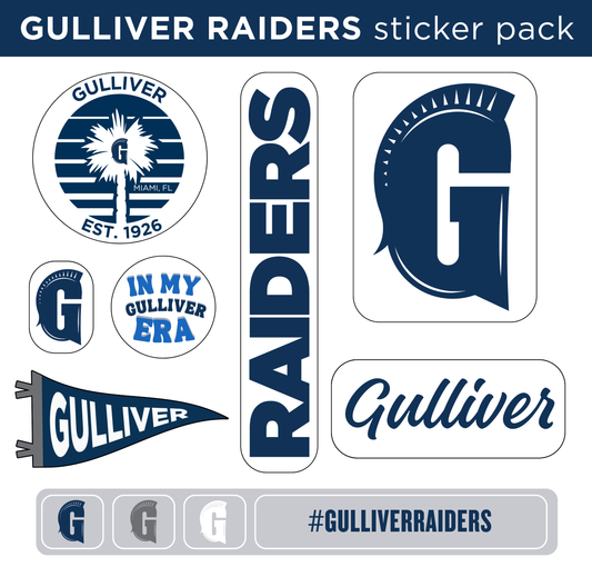 Gulliver 5" x  5" Sticker Sheet