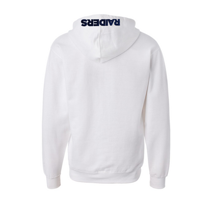 White G RAIDERS Hooded Sweatshirt