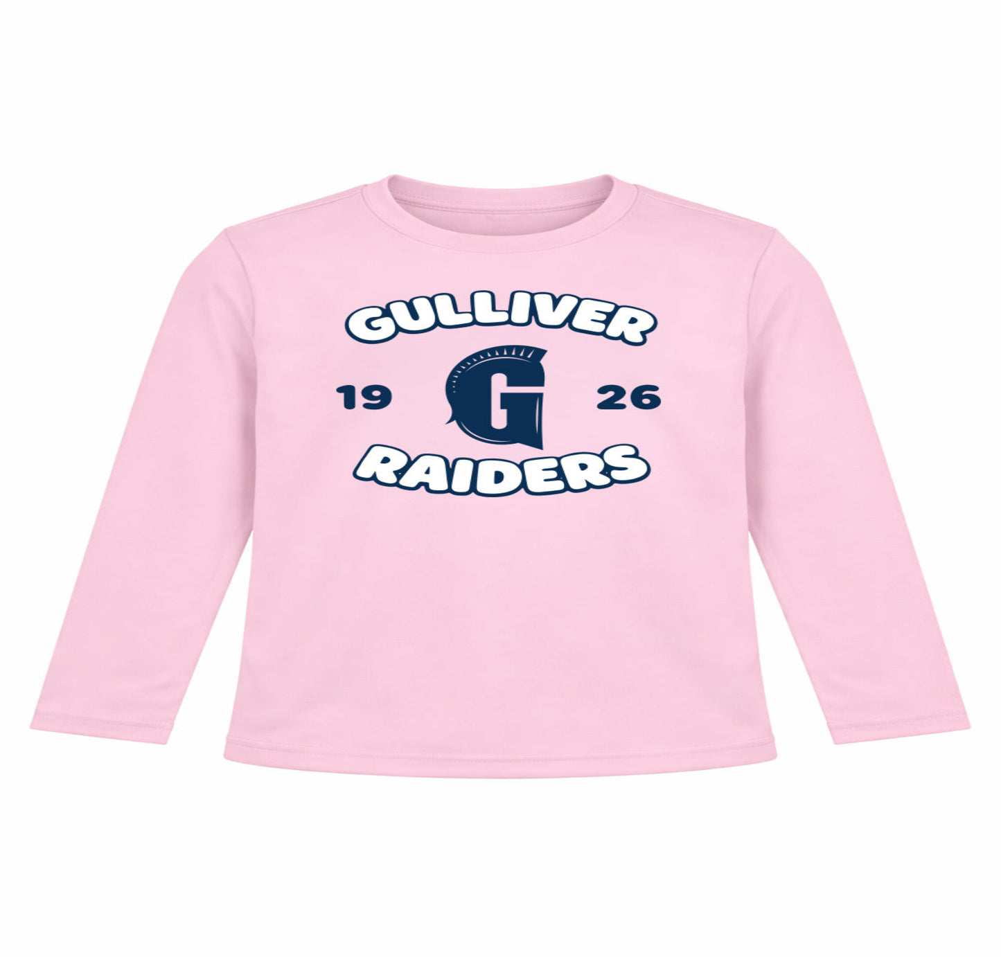 Classic Gulliver Raiders Youth Pink Dri-Fit Long Sleeve